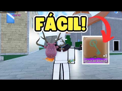 COMO CONSEGUIR CHAVE DE PLATINA NO KING LEGACY