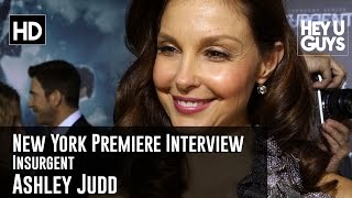 Insurgent New York Premiere - Ashley Judd Interview video