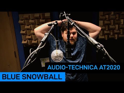 Audio-Technica AT2020 vs. Blue Snowball | VO Mic Comparison