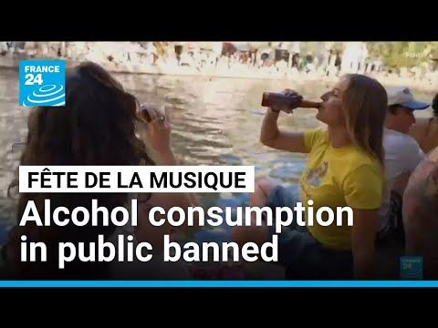 Fête de la Musique: France bans alcohol consumption in public spaces because of heatwave