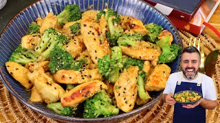JUICY CHICKEN WITH BROCCOLI - ORIENTAL TYPE 🥙 - SIMPLE AND EASY - Recipes from Dad
