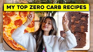 My TOP 5 Best VIRAL ZERO CARB Recipes!