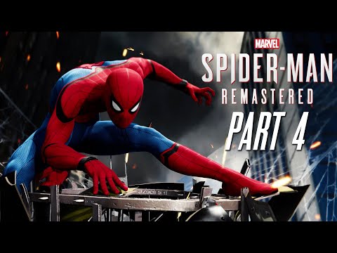 HOMECOMING SUIT - MARVEL'S SPIDER-MAN REMASTERED Gameplay Walkthrough Part 4 (PlayStation 5)