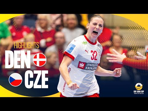 Denmark 🆚 Czech Republic | Highlights | EHF EURO Cup