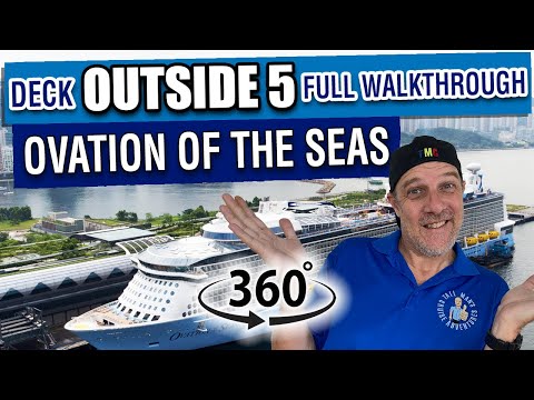 Thumbnail for Ovation of the Seas 360° Tour | Outside Deck 5 Walkthrough