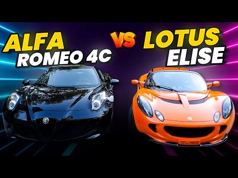 Lotus Elise vs Alfa Romeo 4C Test Drives of mini supercars