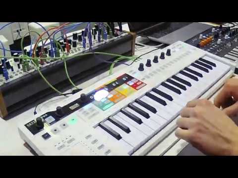 Arturia KeyStep Pro NO TALKING Live Jam Performance
