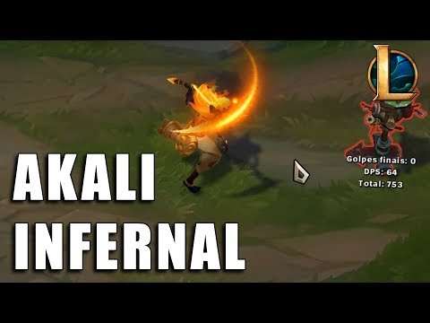 Akali Infernal - League of Legends (Prévia)