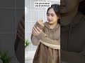 Yoenik Apparel Rawnie Hoodie Mocca Khaki M15913 R21S3 Atasan Two Tone Basic Sweater Hoodie