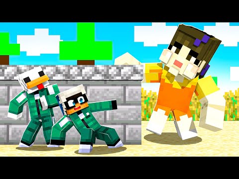 SQUID GAME CI VUOLE CATTURARE SU MINECRAFT