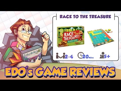 Edo's Race to the Treasure! Board Game Review