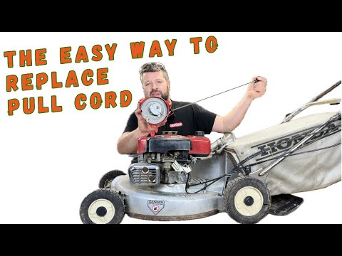 How to Replace a Lawn Mower Pull Cord in Under 2 Minutes