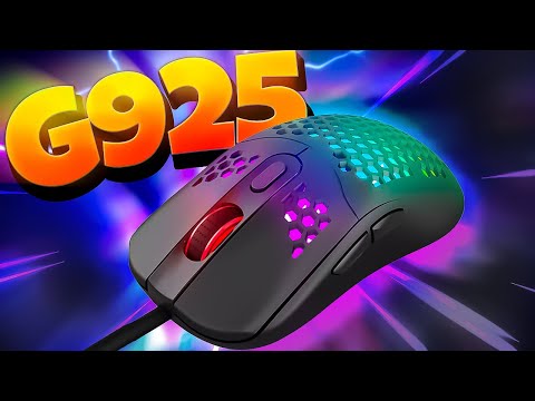 Laid. žaid. pelė Marvo G925 RGB 12000 DPI video