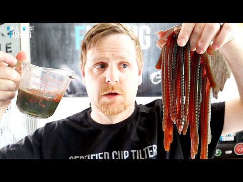Can We Make MOTOR OIL CHANGEABLE From Scratch?? 5 Motor Oil Recipes For Soft Baits