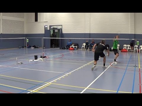 Men's singles A: Fréderic Gaspard vs Tim Vanherbruggen. Int. tournament Torhout, Belgium. 26/12/2022