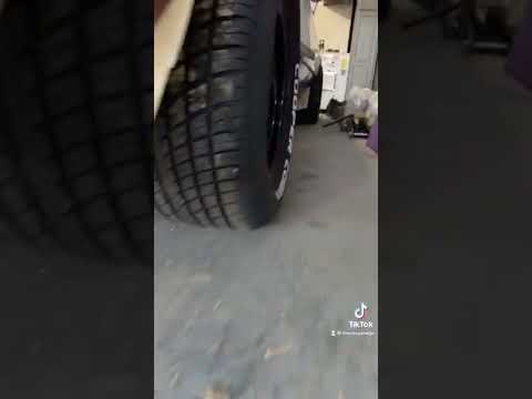 Thick Cooper Cobra Tires On The 1982 El Camino
