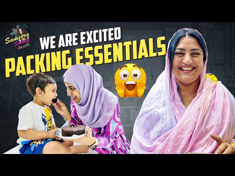 We Are Excited | Packing Essentials When With Kids | ft. 