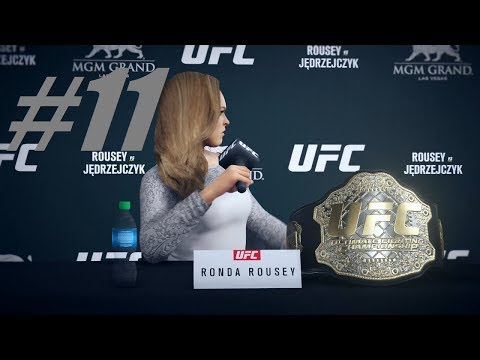 Ultimate Proving Grounds: Ronda Rousey UFC 3 Career Mode Part 11: UFC 3 Career Mode (PS4)