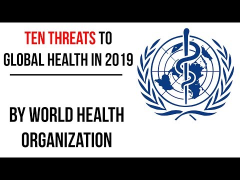 Ten threats to global health in 2019  World Health Organization Current Affairs 2019