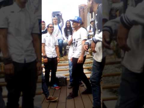 Dialecto y k-niestro vs enano rap y Dante  Prueba de valor batallas btacrew