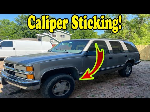 Chevy Tahoe Front Brake Caliper Quick Change Out Chevy Truck Brake Caliper Replacement