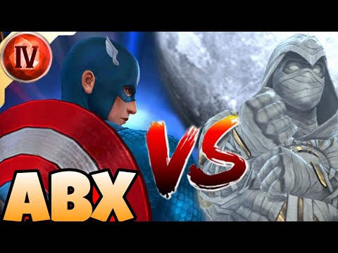 Does CAP stand a CHANCE against MOON KNIGHT? | abx comparison | marvel future fight | mff