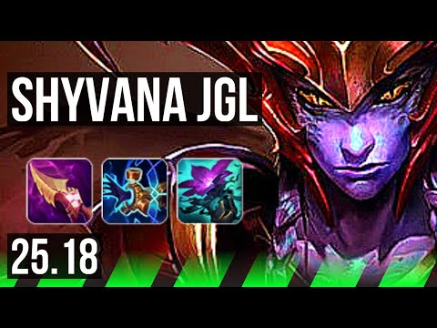 SHYVANA vs VOLIBEAR (JGL) | EUNE Grandmaster | 25.18
