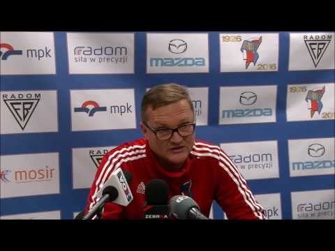 Konferencja po meczu Broń Radom - Orzeł Wierzbica 3:1
