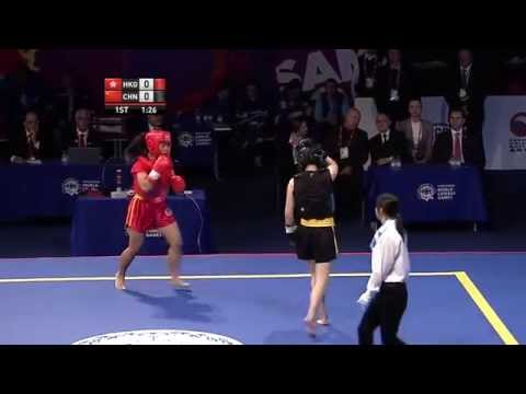 2nd SportAccord World Combat Games 2013   Wushu Sanda   Women's 52kg Final