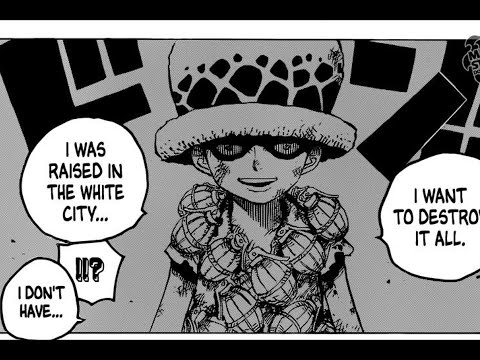 One Piece 752 ワンピース Manga Chapter Review - LAW WAS A SCARY KID