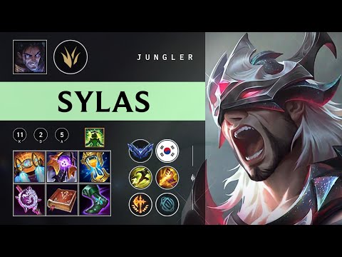 Sylas Jungle vs Lee Sin - KR Diamond Patch 26.02