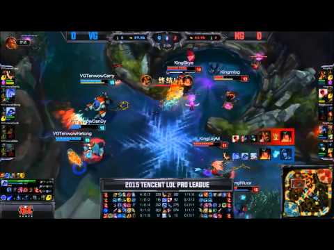 KG Mlxg Lee Sin Incredible Baron Steal vs VG Dandy Nunu 2015 LPL SPRING