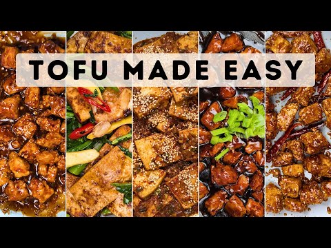 TOFU Recipes made easy with Homemade Sauces | Vegetarian Tofu Stir Fry with Vegetables