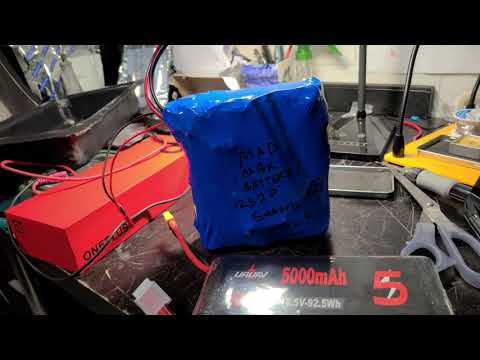 #MadMax DIY Electric Skateboard Battery Pack 12S2P Samsung 40T 21700!