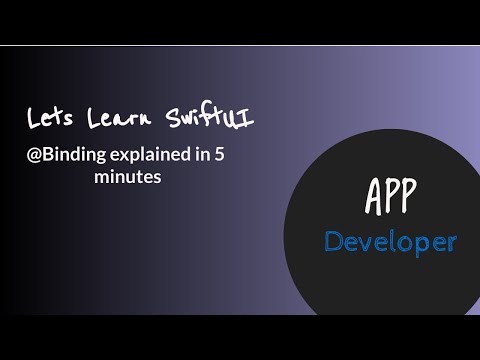 @Binding in SwiftUI.