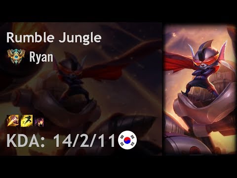 Rumble Jungle vs Maokai - Ryan - KR Challenger Patch 7.15