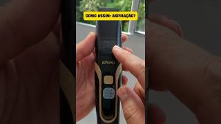 Aparador de pelos com ASPIRAÇÃO a prova d'água #enssu #shorts