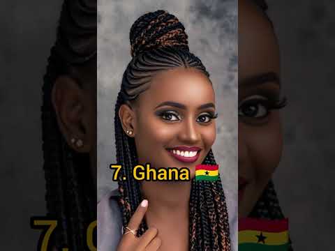 Top 10 African Countries With The Most Beautiful Women 2023, #shots #trendingshorts #africa #2023