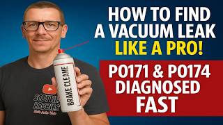 How to Find a Vacuum Leak Like a Pro! | P0171 & P0174 Diagnosed FAST