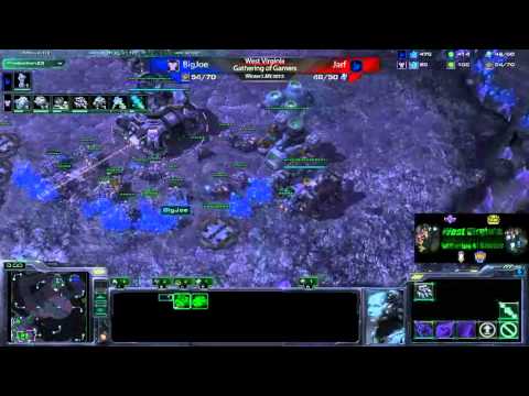 WVGOG 2012 SC2 Tournament ChampionShip BigJoe VS Jarf