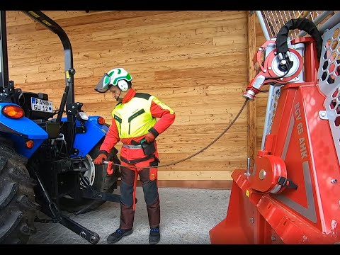 Tajfun Seilwinde - Seil unter Last aufwickeln