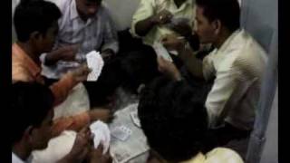 preview picture of video 'CARDS PLAY by  ANAKAPALLE DAILY FINANCERS IN KAKINADA TRAIN'