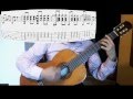 Titanic Guitar cover with score (My Heart Will Go On ...