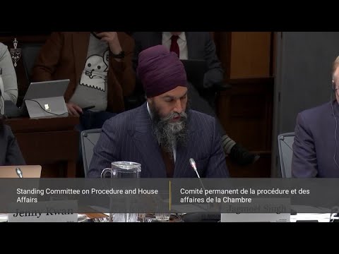 Jagmeet Singh Tells David Johnston He Should Step Down