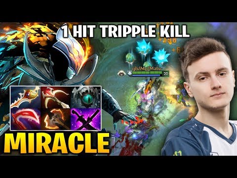 Miracle PA ONE HIT TRIPLE KILL - UNBELIEVABLE CRIT