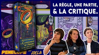 LA COMMUNAUTE DE L'ANNEAU: le jeu de pli (sans le BUG de la VF ) La règle, une partie, la critique!