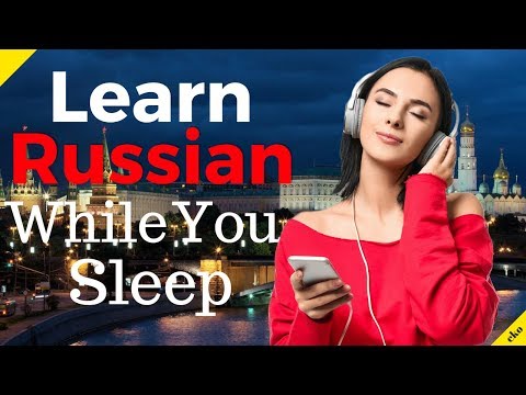Learn Russian While You Sleep 😀 Most Important Russian Phrases and Words 😀 English/Russian (8 Hours)