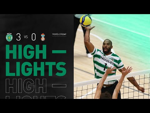 Troféu Stromp - Voleibol | Resumo: Sporting CP x Castêlo da Maia GC