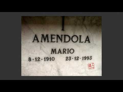 Tomba di Mario Amendola - Cimitero del Verano