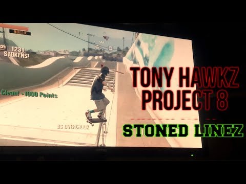 Quick Stoned Tony Hawkz Project 8 Linez (Gameplay) [PS3]